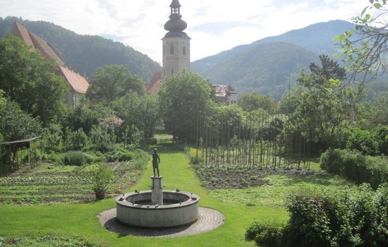 Klostergarten der Pfarre Frohnleiten